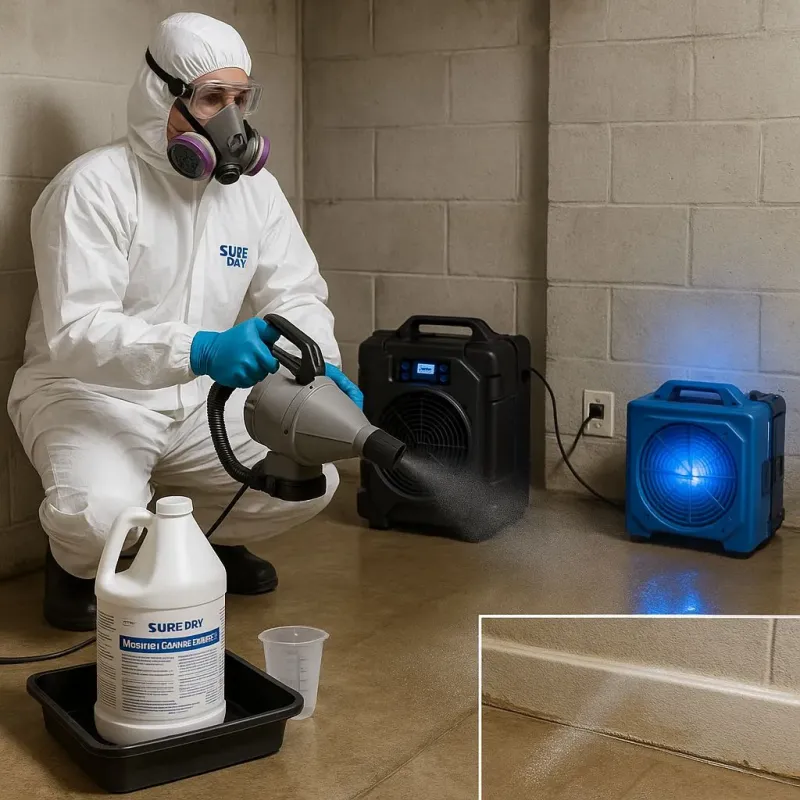 Sanitization and Odor Removal process in Newark, NY