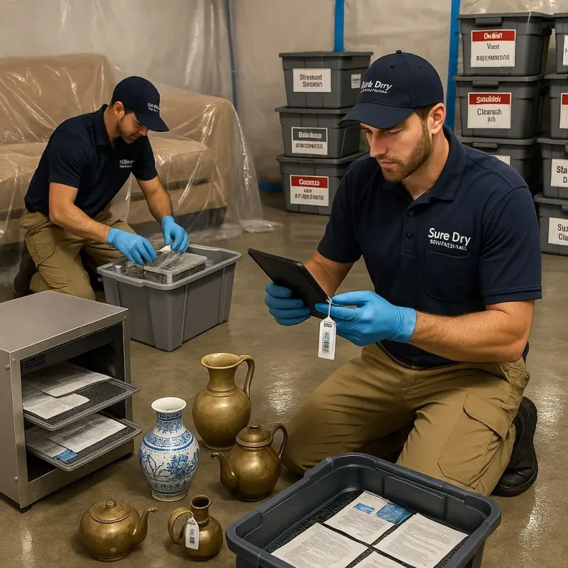 Content Protection and Restoration process in Newark, NY